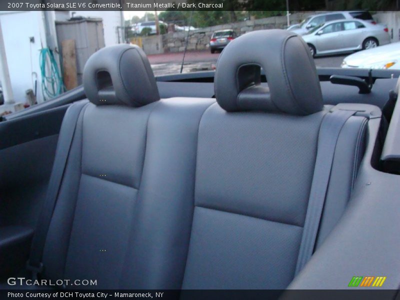 Titanium Metallic / Dark Charcoal 2007 Toyota Solara SLE V6 Convertible
