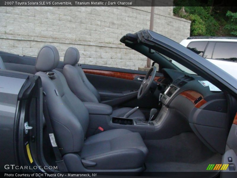Titanium Metallic / Dark Charcoal 2007 Toyota Solara SLE V6 Convertible