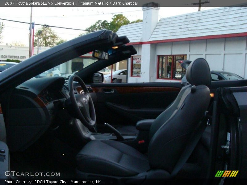 Titanium Metallic / Dark Charcoal 2007 Toyota Solara SLE V6 Convertible