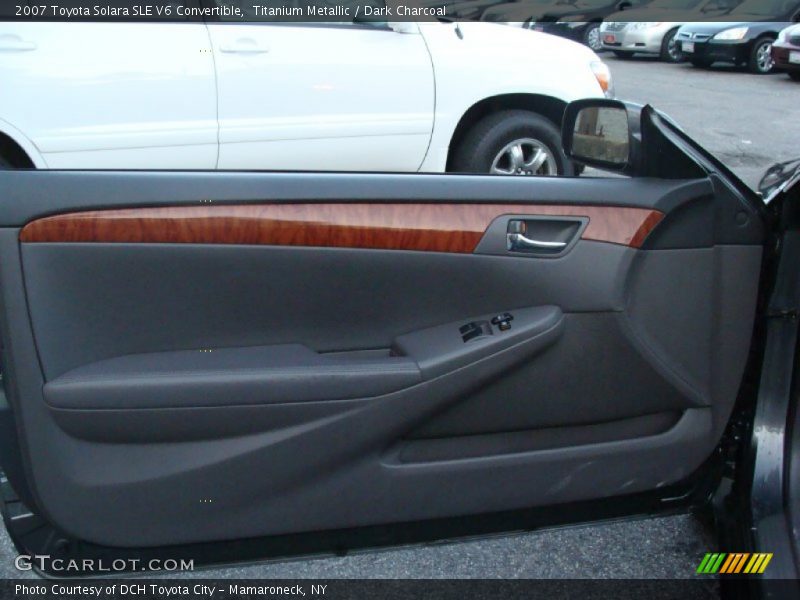 Titanium Metallic / Dark Charcoal 2007 Toyota Solara SLE V6 Convertible