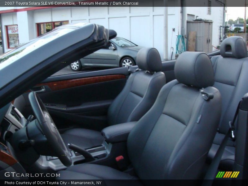 Titanium Metallic / Dark Charcoal 2007 Toyota Solara SLE V6 Convertible