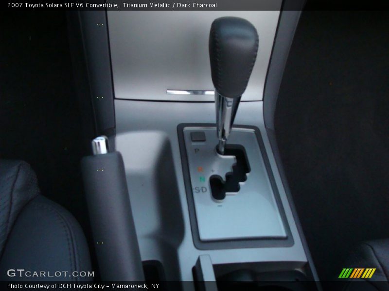 Titanium Metallic / Dark Charcoal 2007 Toyota Solara SLE V6 Convertible