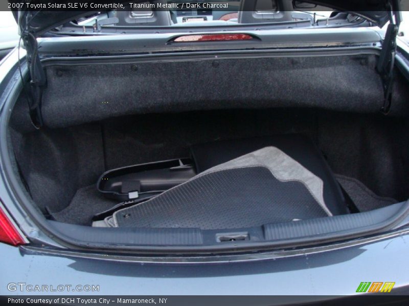 Titanium Metallic / Dark Charcoal 2007 Toyota Solara SLE V6 Convertible
