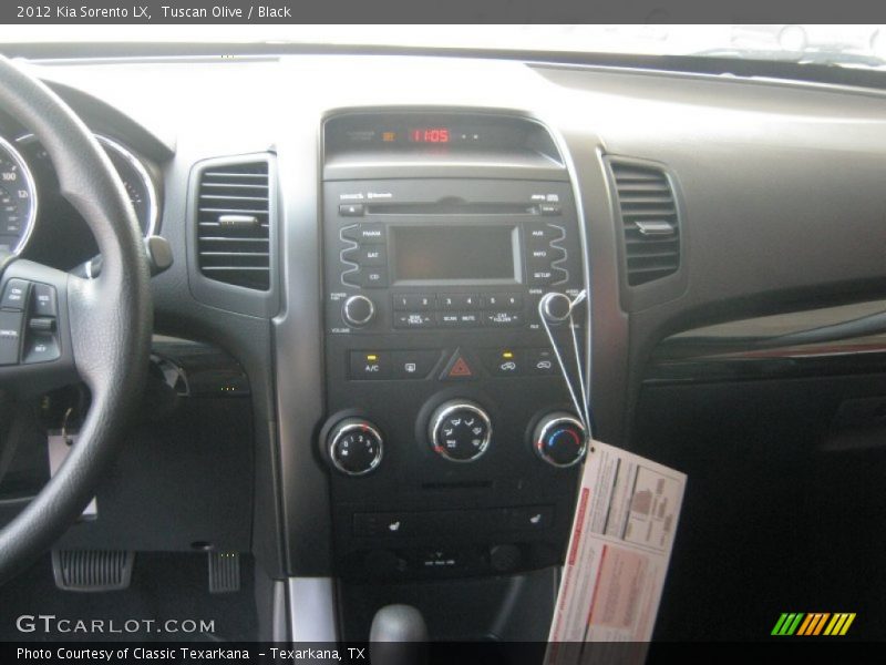 Tuscan Olive / Black 2012 Kia Sorento LX