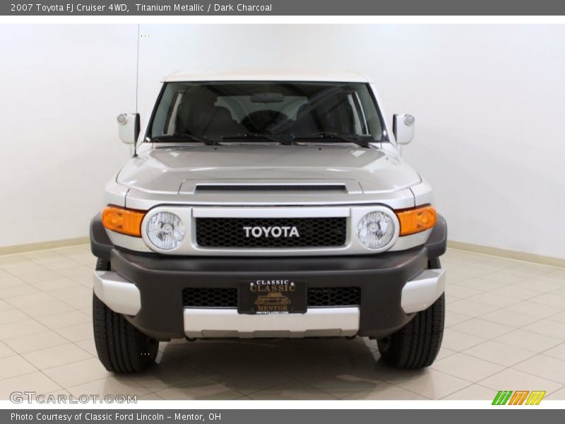 Titanium Metallic / Dark Charcoal 2007 Toyota FJ Cruiser 4WD