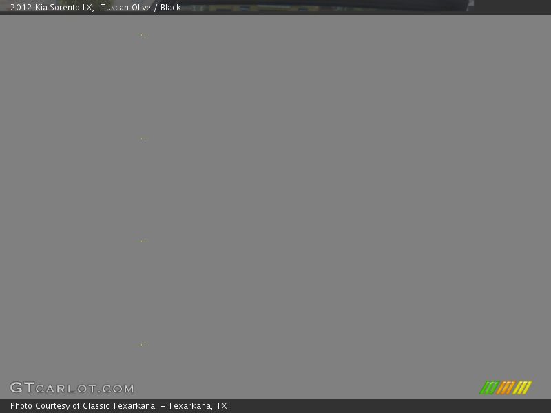 Tuscan Olive / Black 2012 Kia Sorento LX