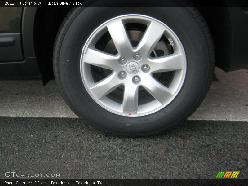Tuscan Olive / Black 2012 Kia Sorento LX
