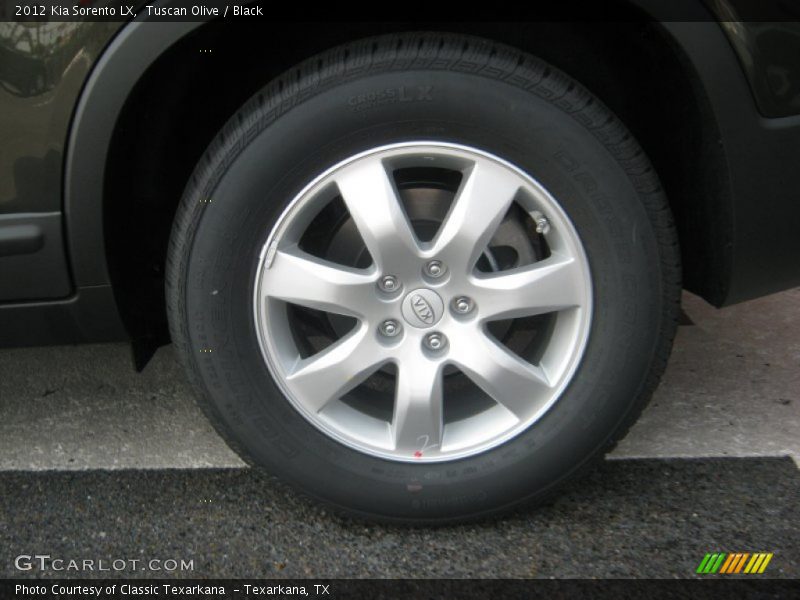 Tuscan Olive / Black 2012 Kia Sorento LX