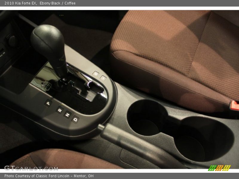 Ebony Black / Coffee 2010 Kia Forte EX