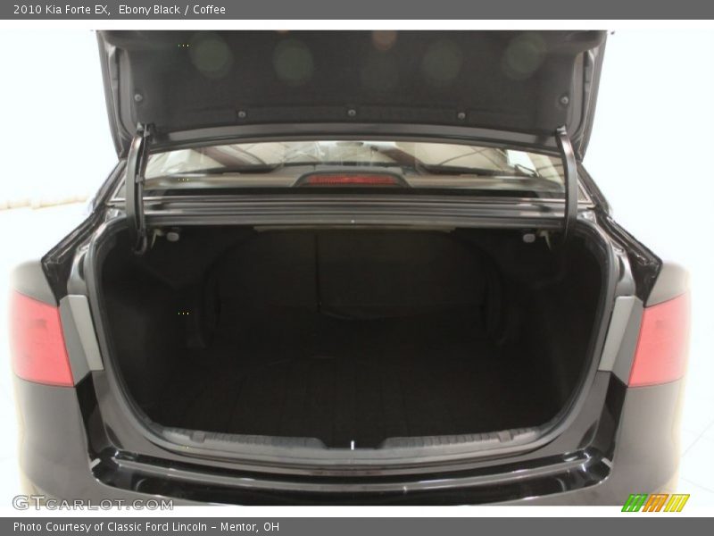 Ebony Black / Coffee 2010 Kia Forte EX