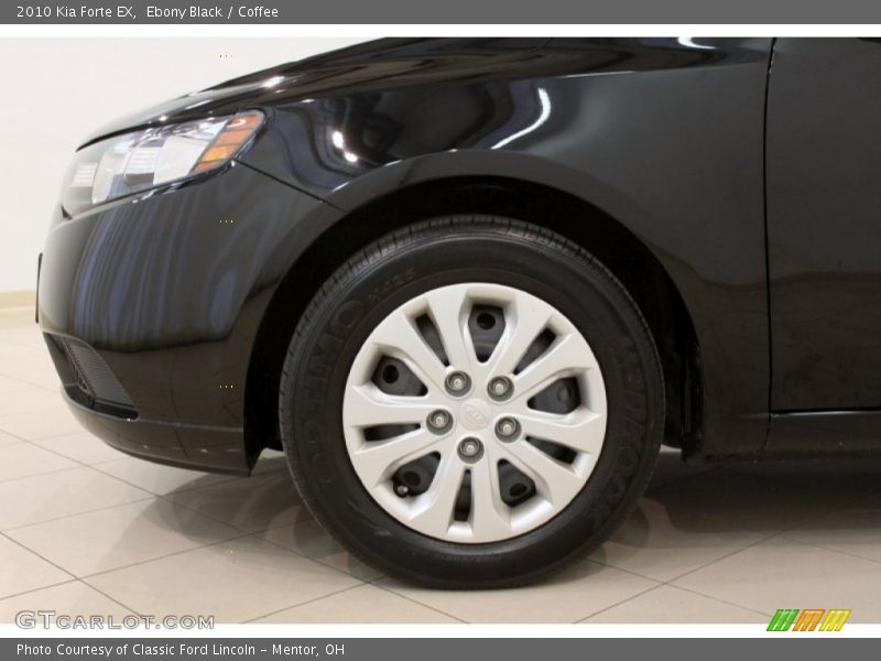 Ebony Black / Coffee 2010 Kia Forte EX