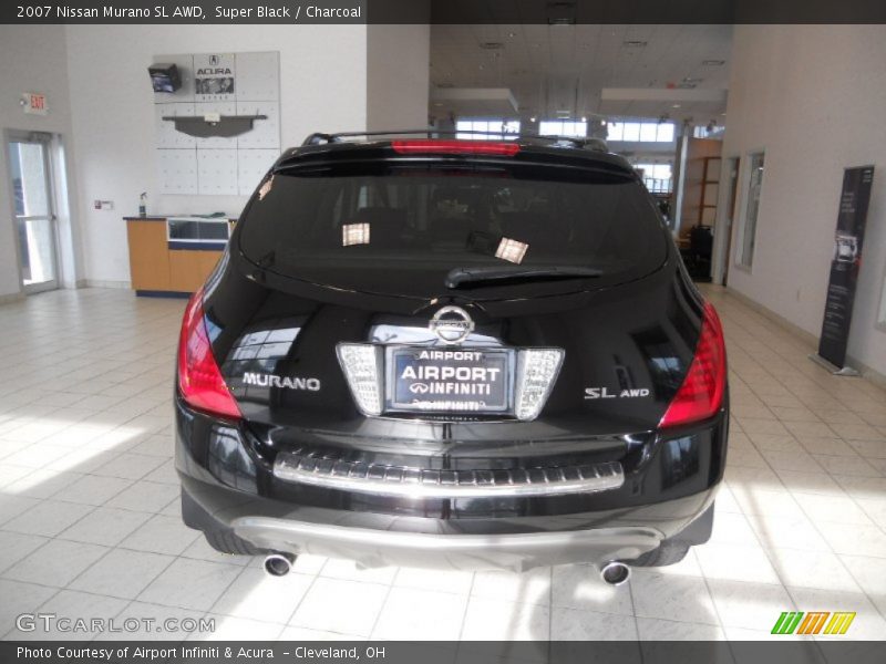 Super Black / Charcoal 2007 Nissan Murano SL AWD