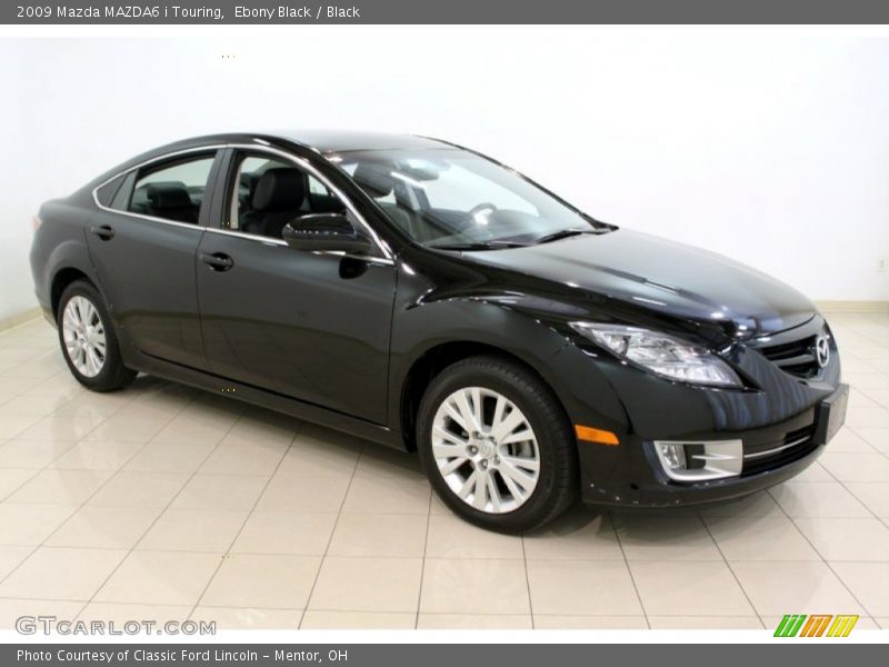 Ebony Black / Black 2009 Mazda MAZDA6 i Touring