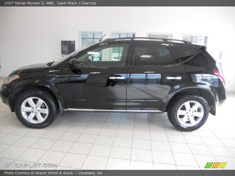 Super Black / Charcoal 2007 Nissan Murano SL AWD