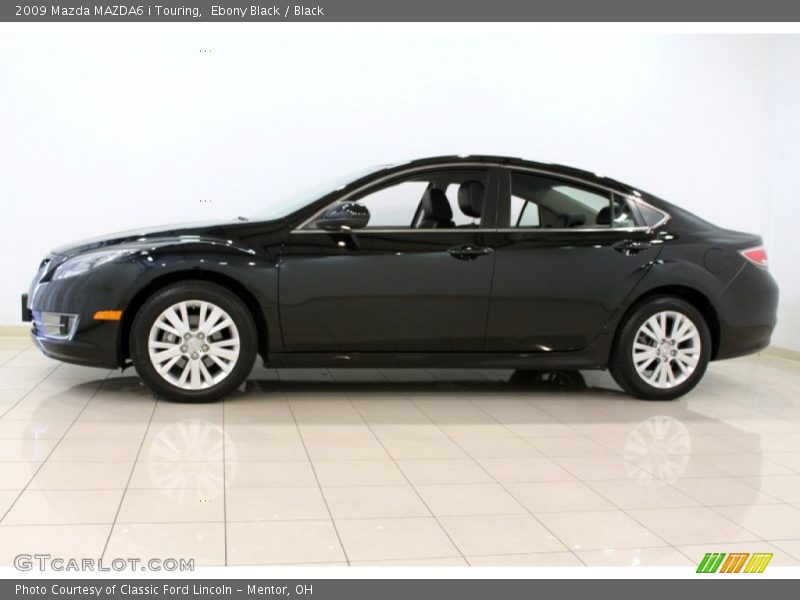Ebony Black / Black 2009 Mazda MAZDA6 i Touring