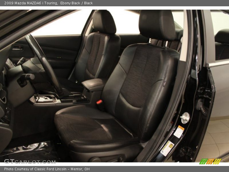 Ebony Black / Black 2009 Mazda MAZDA6 i Touring