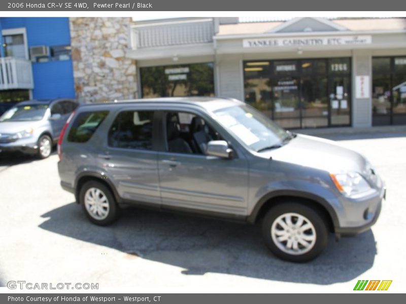 Pewter Pearl / Black 2006 Honda CR-V SE 4WD
