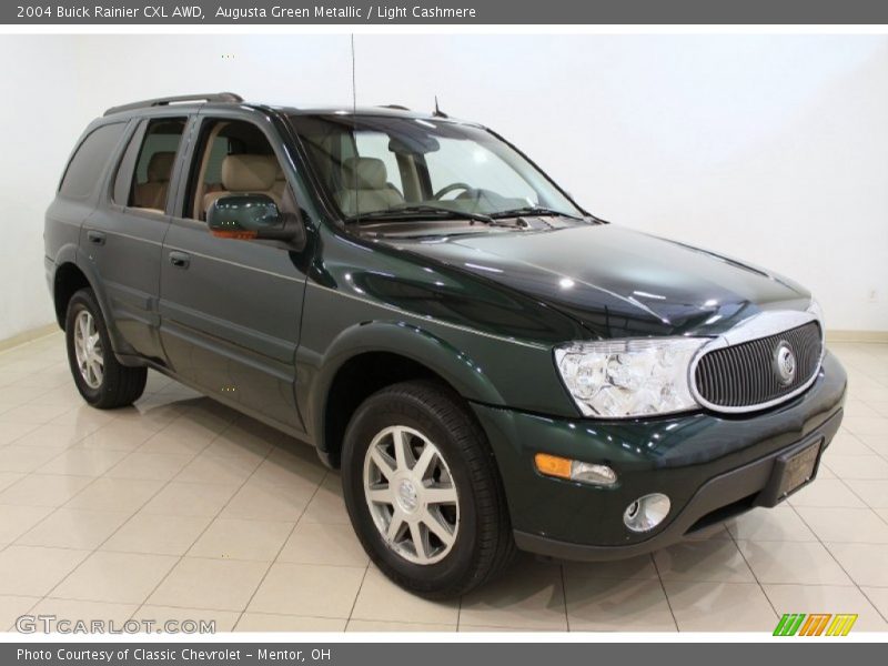 Augusta Green Metallic / Light Cashmere 2004 Buick Rainier CXL AWD