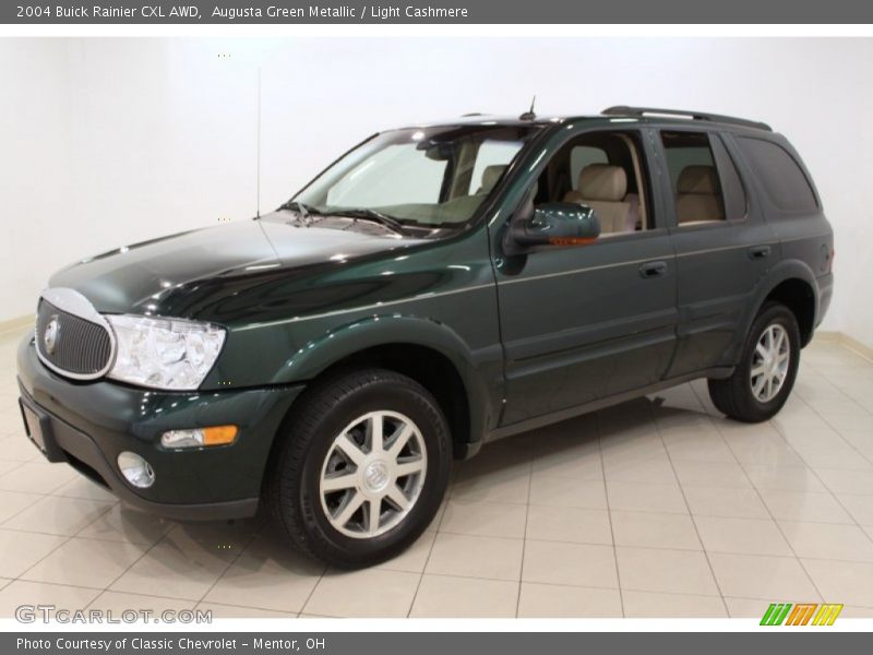 Augusta Green Metallic / Light Cashmere 2004 Buick Rainier CXL AWD