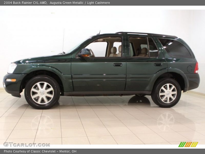 Augusta Green Metallic / Light Cashmere 2004 Buick Rainier CXL AWD