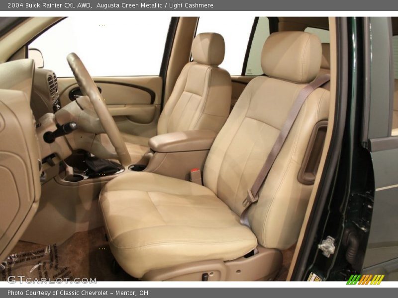Augusta Green Metallic / Light Cashmere 2004 Buick Rainier CXL AWD