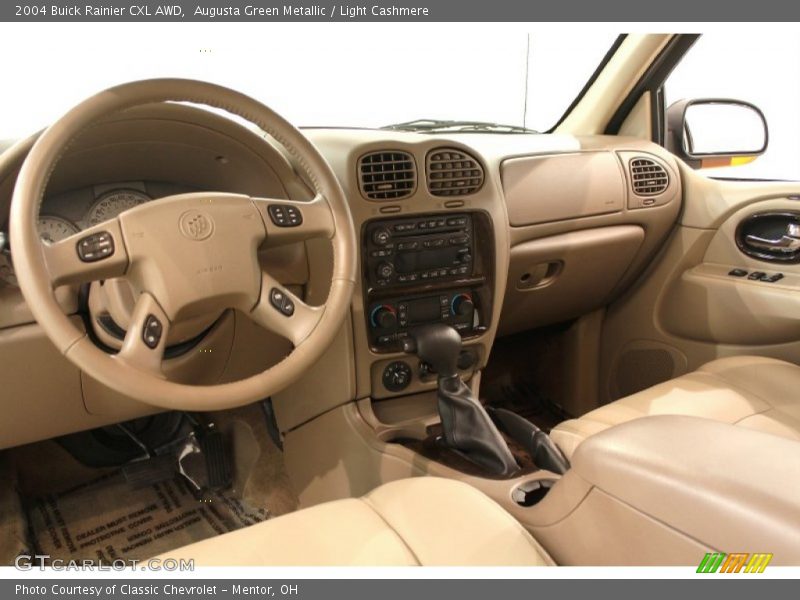 Augusta Green Metallic / Light Cashmere 2004 Buick Rainier CXL AWD