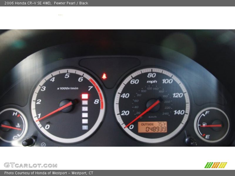 Pewter Pearl / Black 2006 Honda CR-V SE 4WD