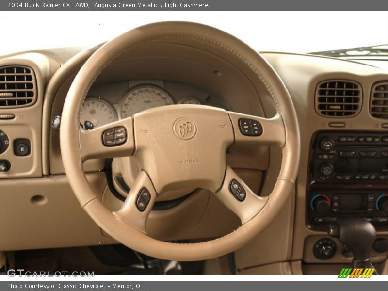 Augusta Green Metallic / Light Cashmere 2004 Buick Rainier CXL AWD