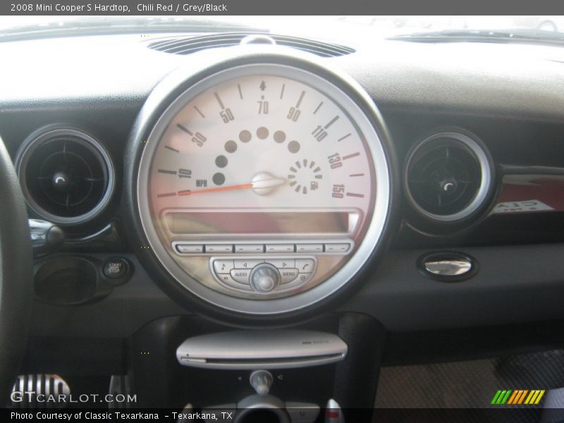 Chili Red / Grey/Black 2008 Mini Cooper S Hardtop