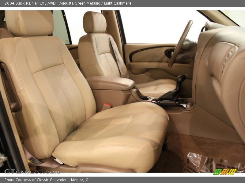 Augusta Green Metallic / Light Cashmere 2004 Buick Rainier CXL AWD