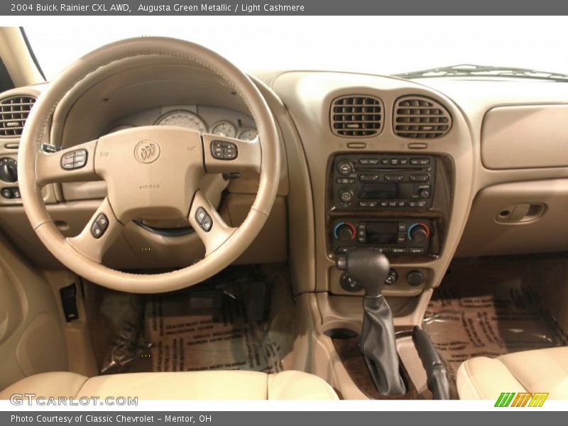 Augusta Green Metallic / Light Cashmere 2004 Buick Rainier CXL AWD