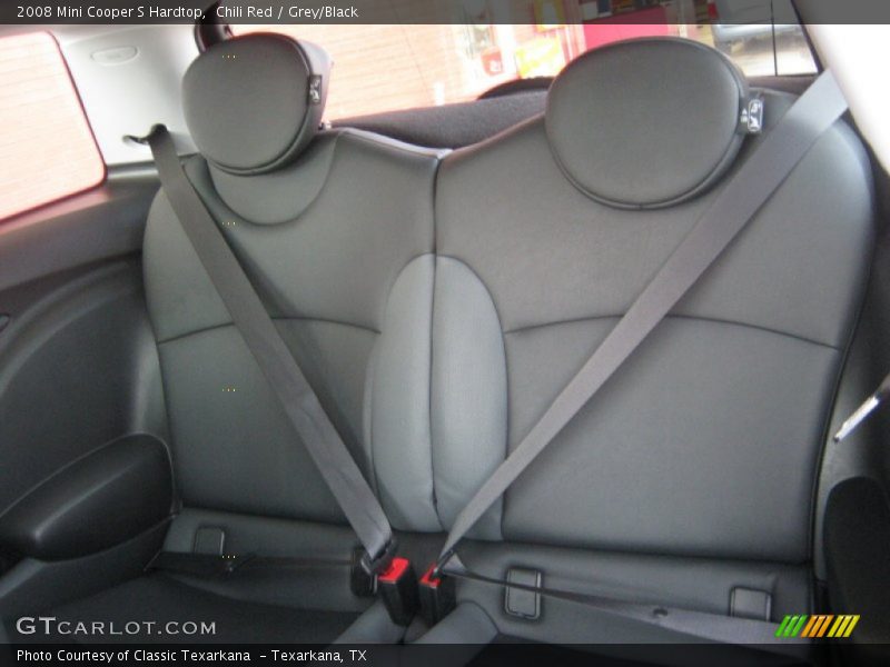 Chili Red / Grey/Black 2008 Mini Cooper S Hardtop