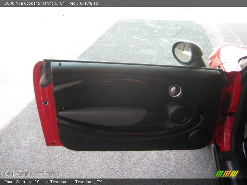 Chili Red / Grey/Black 2008 Mini Cooper S Hardtop
