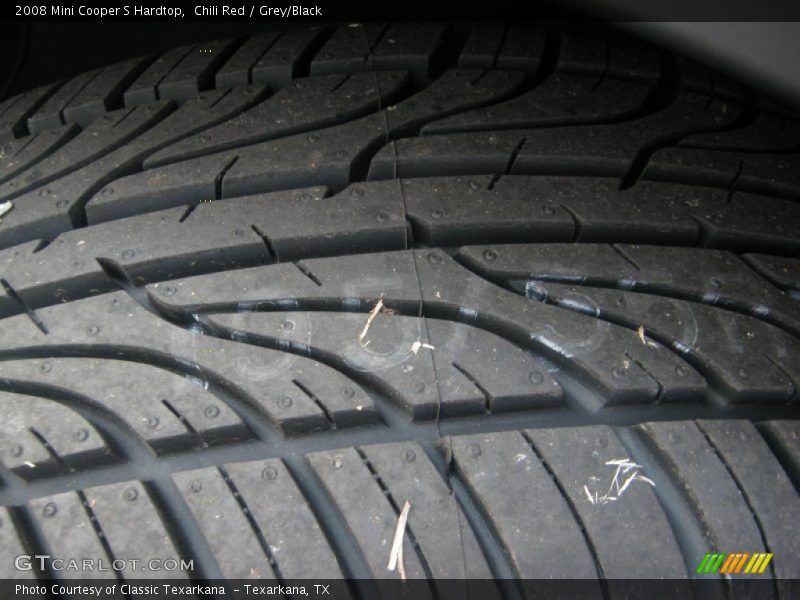 Chili Red / Grey/Black 2008 Mini Cooper S Hardtop