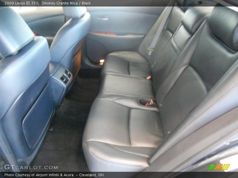 Smokey Granite Mica / Black 2009 Lexus ES 350