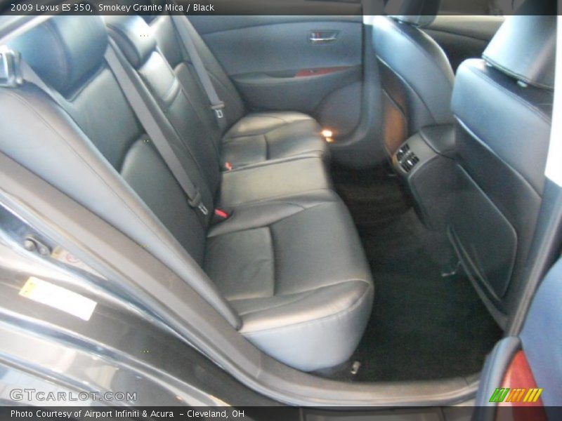 Smokey Granite Mica / Black 2009 Lexus ES 350