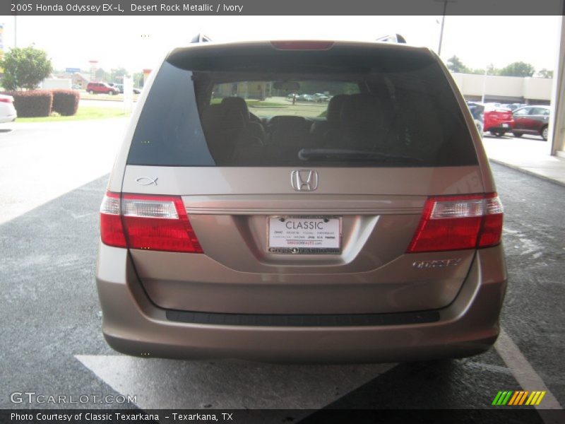 Desert Rock Metallic / Ivory 2005 Honda Odyssey EX-L
