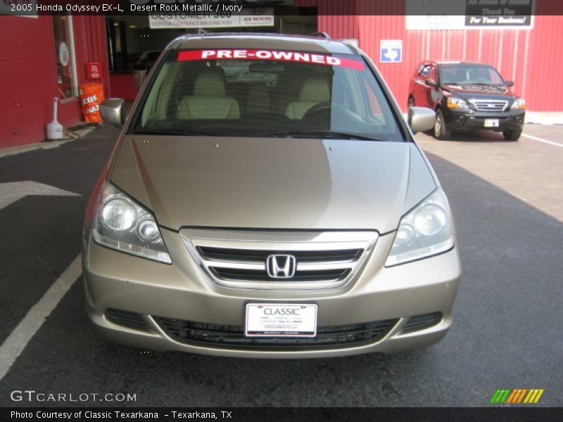 Desert Rock Metallic / Ivory 2005 Honda Odyssey EX-L