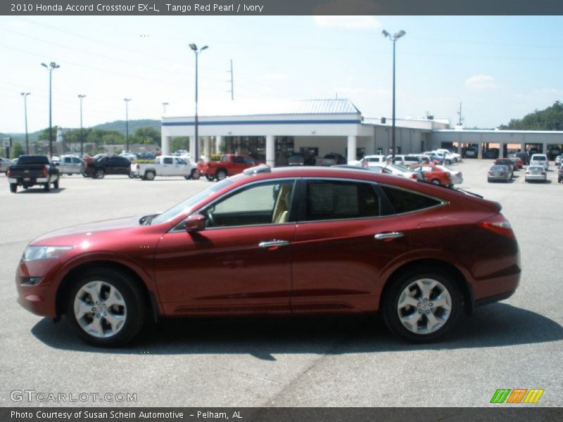 Tango Red Pearl / Ivory 2010 Honda Accord Crosstour EX-L