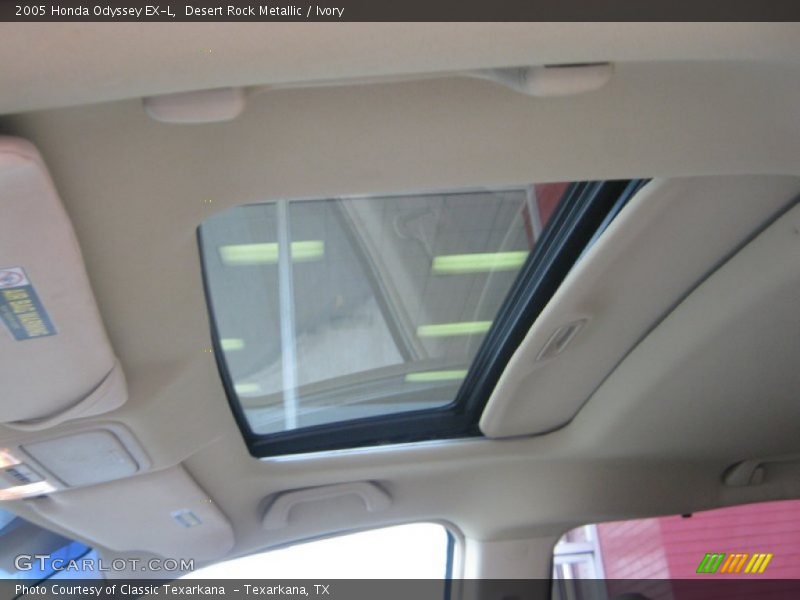 Desert Rock Metallic / Ivory 2005 Honda Odyssey EX-L