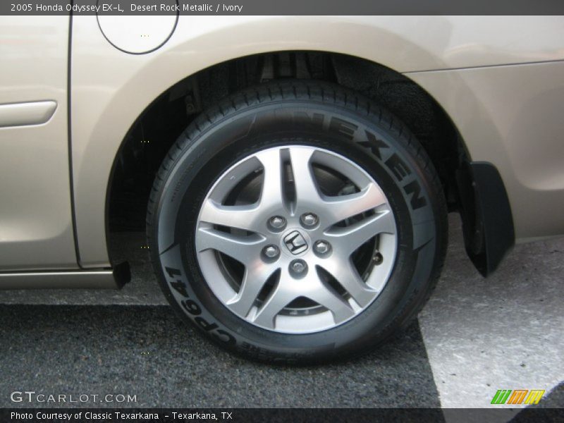 Desert Rock Metallic / Ivory 2005 Honda Odyssey EX-L