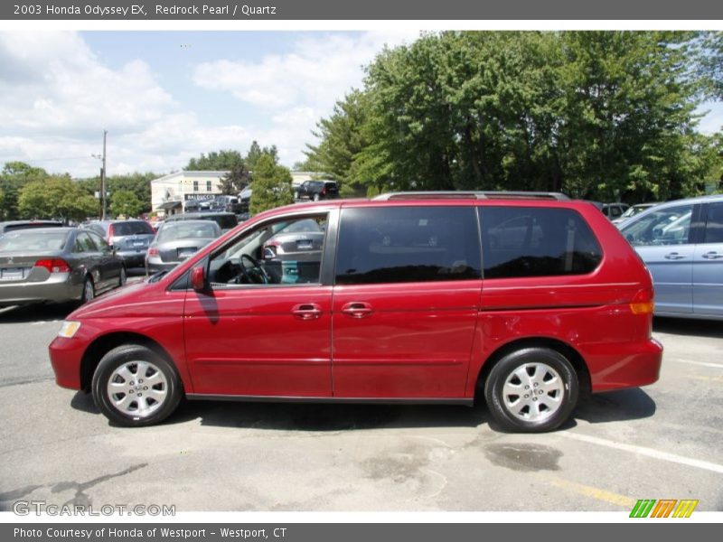 Redrock Pearl / Quartz 2003 Honda Odyssey EX