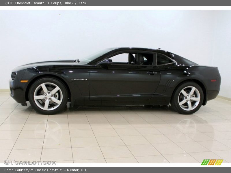 Black / Black 2010 Chevrolet Camaro LT Coupe