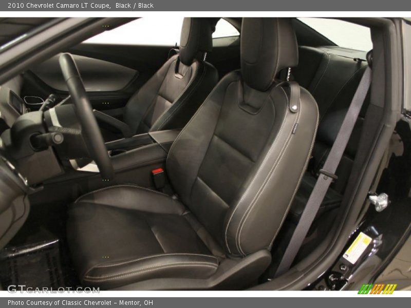  2010 Camaro LT Coupe Black Interior