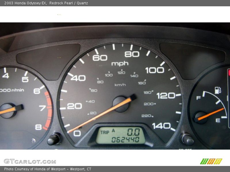 Redrock Pearl / Quartz 2003 Honda Odyssey EX