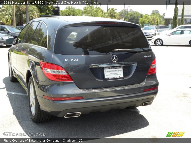 Steel Grey Metallic / Cashmere 2011 Mercedes-Benz R 350 4Matic