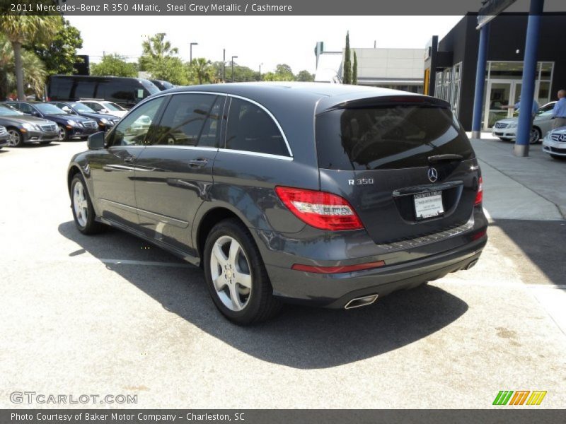Steel Grey Metallic / Cashmere 2011 Mercedes-Benz R 350 4Matic