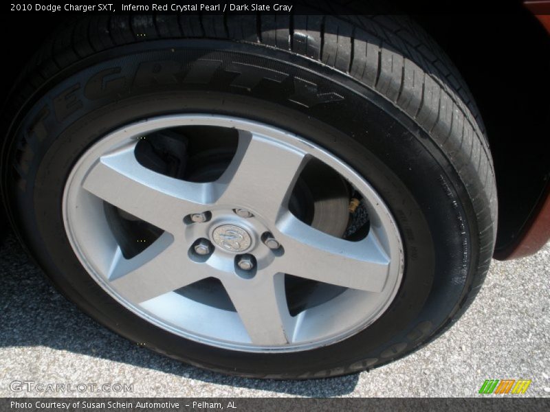 Inferno Red Crystal Pearl / Dark Slate Gray 2010 Dodge Charger SXT