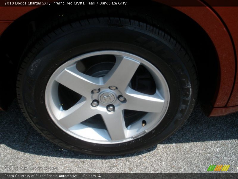 Inferno Red Crystal Pearl / Dark Slate Gray 2010 Dodge Charger SXT