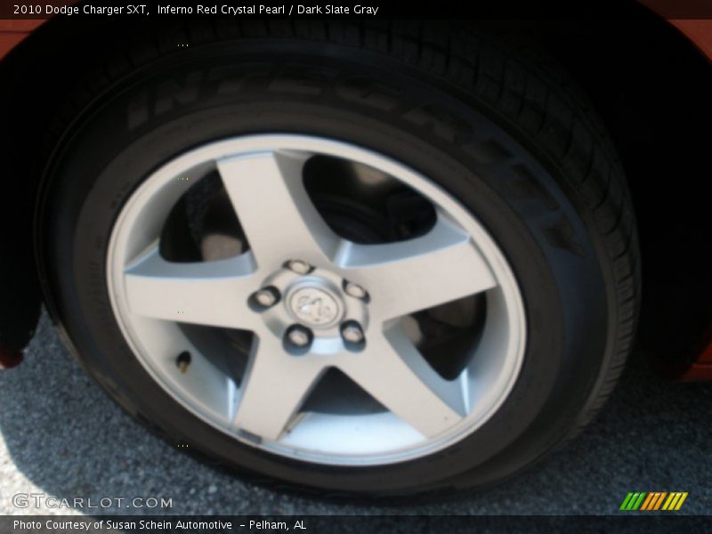 Inferno Red Crystal Pearl / Dark Slate Gray 2010 Dodge Charger SXT
